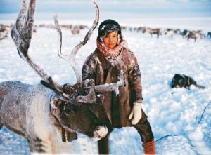 Eskimo hunter on a veggie-free diet