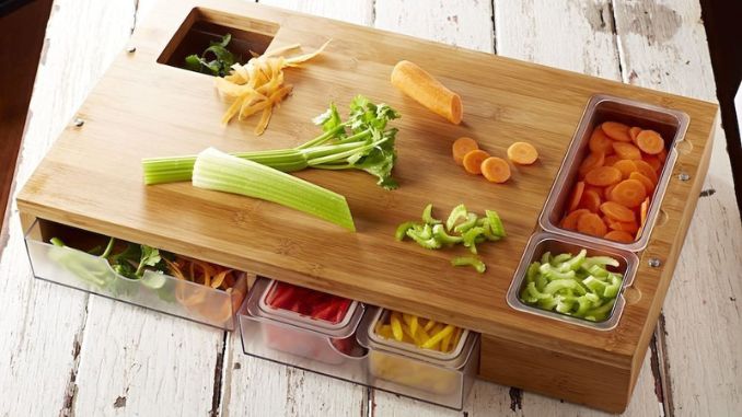 One Stop Shop Cutting Board-Amazing Kitchen Gadgets