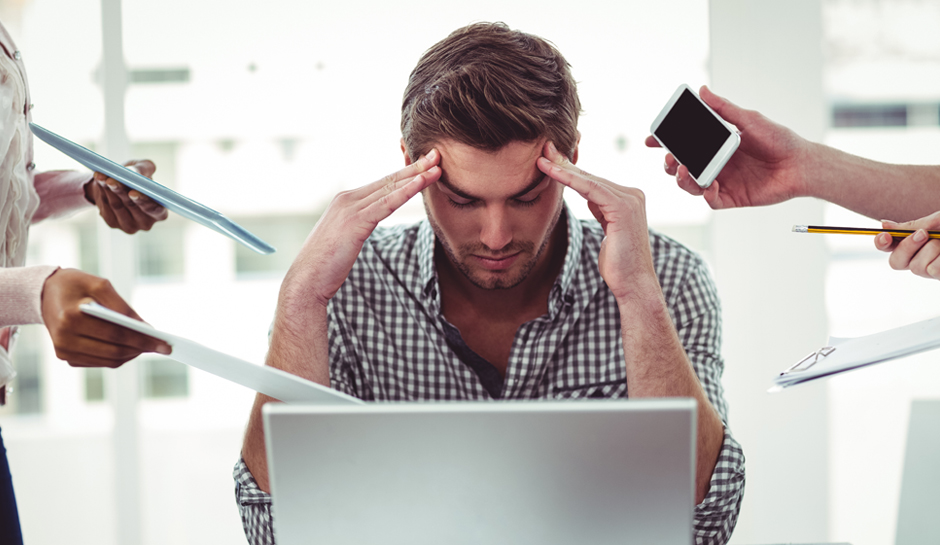 The modern life stress can be fought with yoga and meditation
