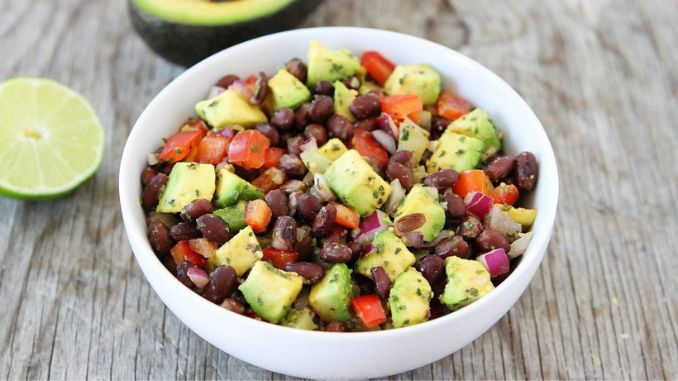 Avocado and Black Bean Salad