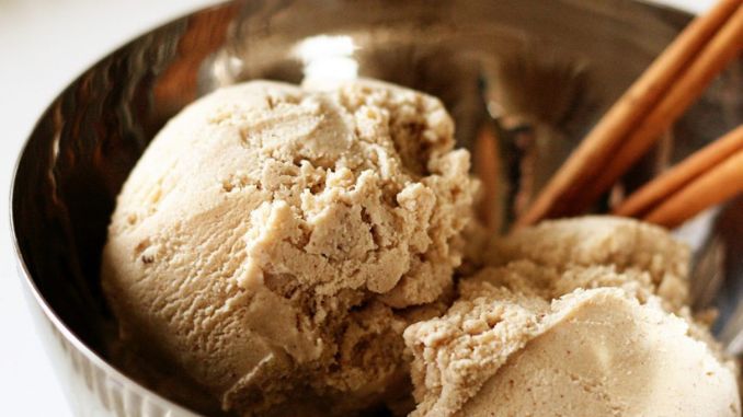 Cinnamon Almond Milk Ice Cream