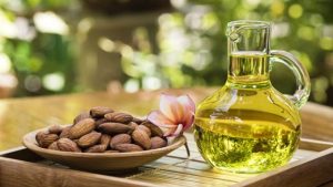 Almond oil as nasal drops