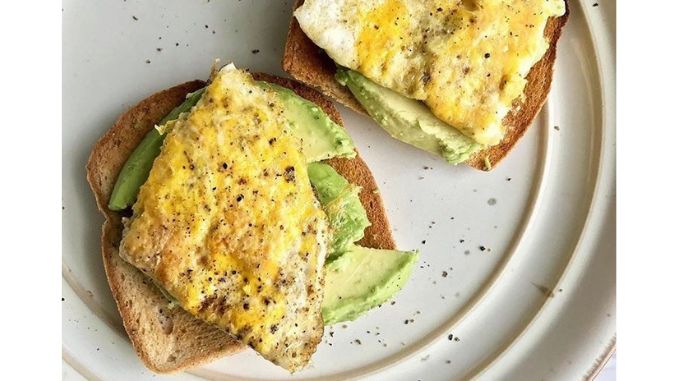 Avocado Toast with Eggs by Shannon Yarger