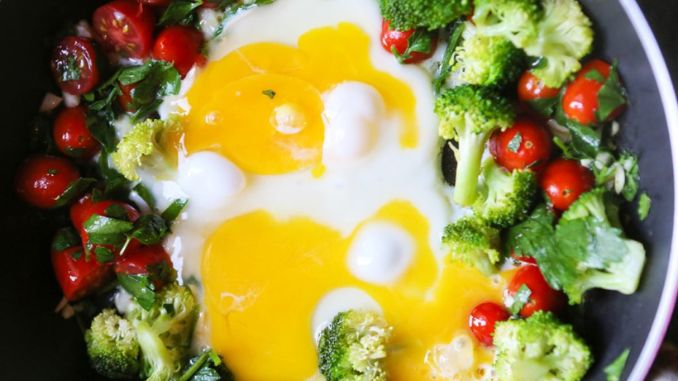 Eggs with Veggies by Megan Porta