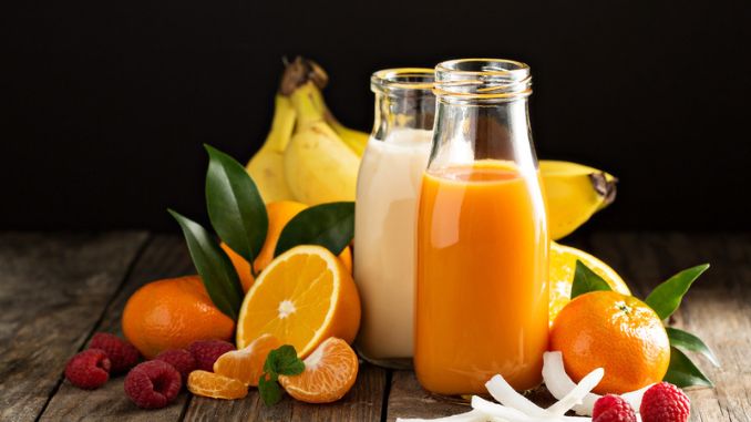 Orange Carrot Coconut Smoothie- Best Immunity Drinks