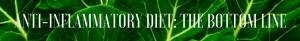 Anti-inflammatory diet: conclusion