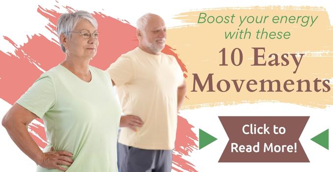 10 Easy Movements for Increased Energy