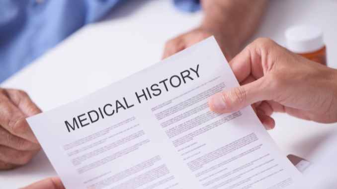 Medical History and Disclosure
