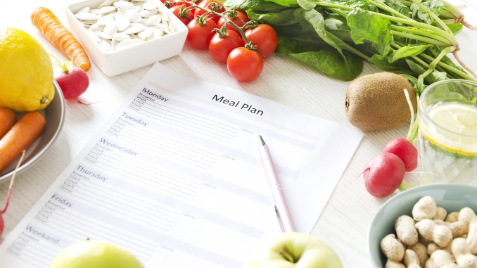 Meal planning and grocery shopping